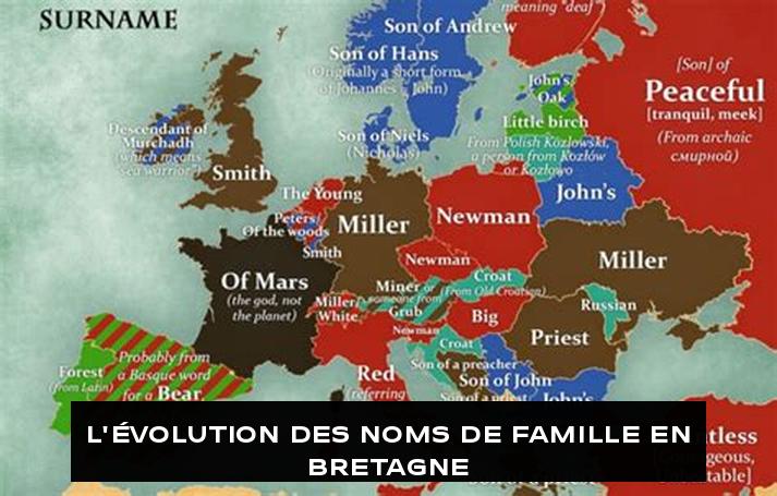 L'évolution des noms de famille en Bretagne