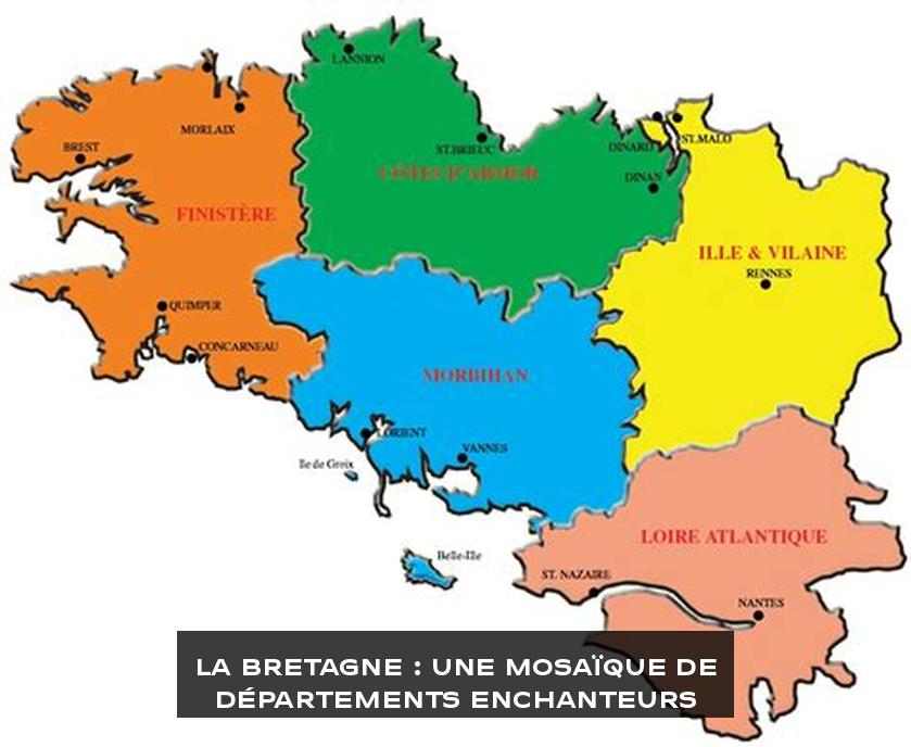 La Bretagne : Une Mosaïque de Départements Enchanteurs