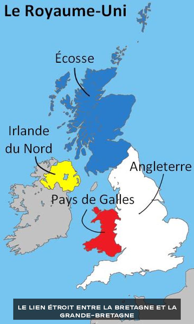 Le lien étroit entre la Bretagne et la Grande-Bretagne