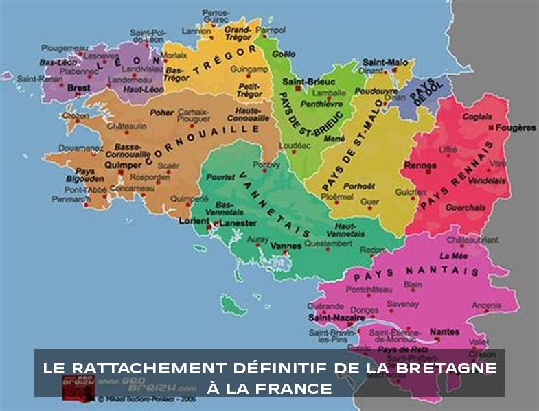 Le rattachement définitif de la Bretagne à la France