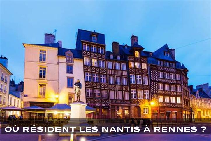 Où résident les nantis à Rennes ?
