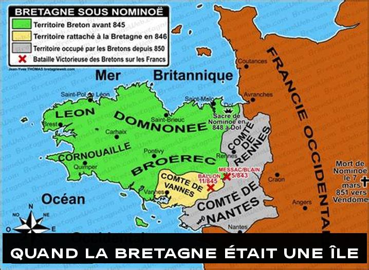 Quand la Bretagne était une île