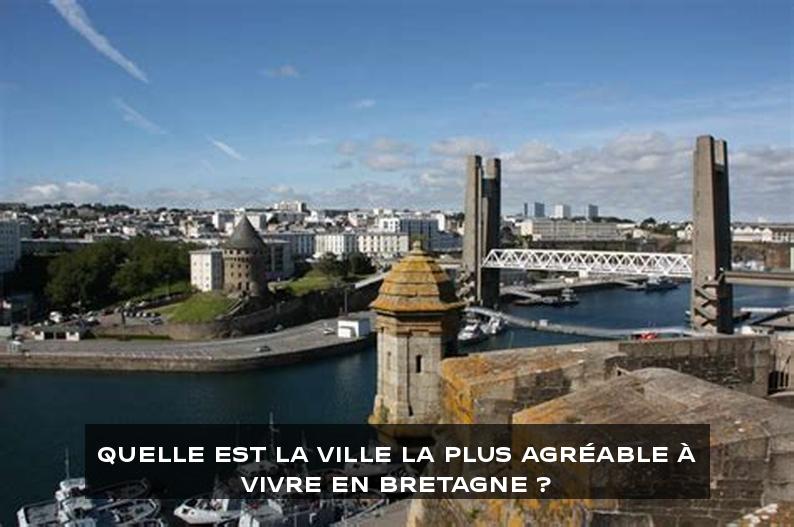 Quelle est la ville la plus agréable à vivre en Bretagne ?