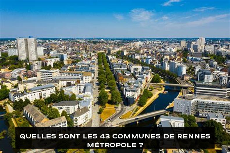 Quelles sont les 43 communes de Rennes Métropole ?