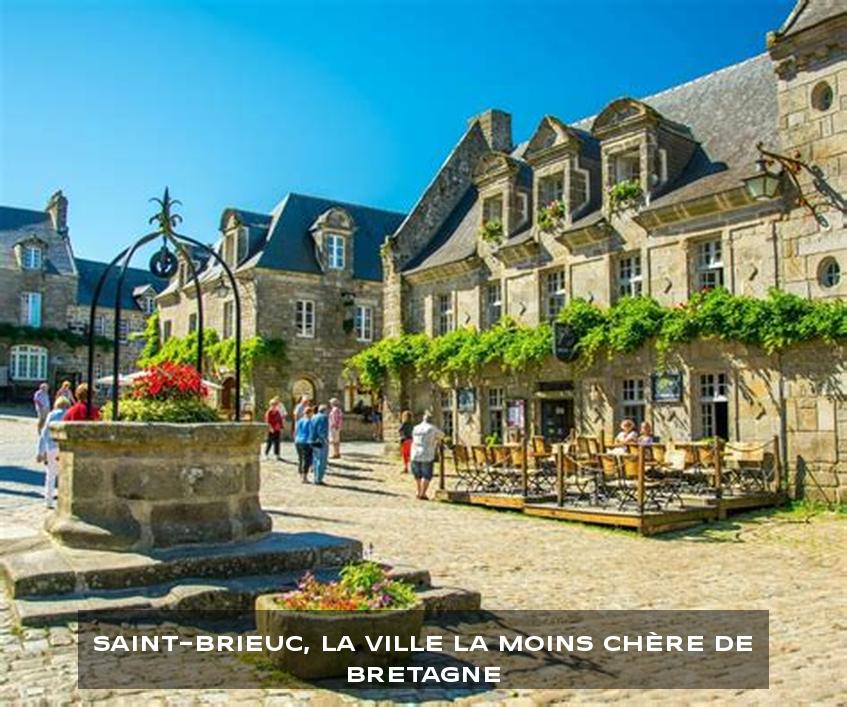 Saint-Brieuc, la ville la moins chère de Bretagne