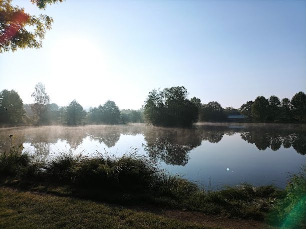 Aire de camping car à Melrand