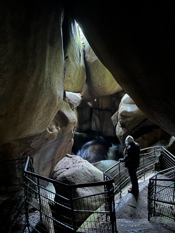 La Grotte du Diable à Huelgoat