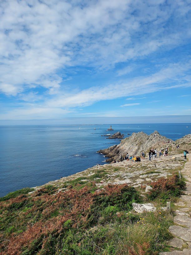 Parking de la Pointe du Raz à Plogoff