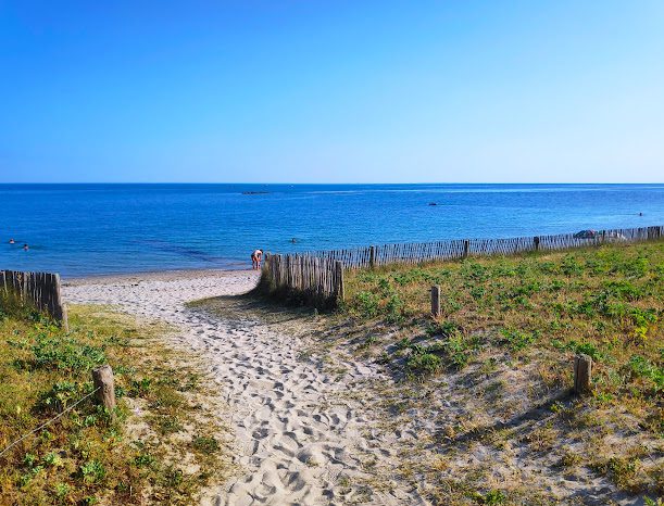 Plage de Beg Lann à Sarzeau