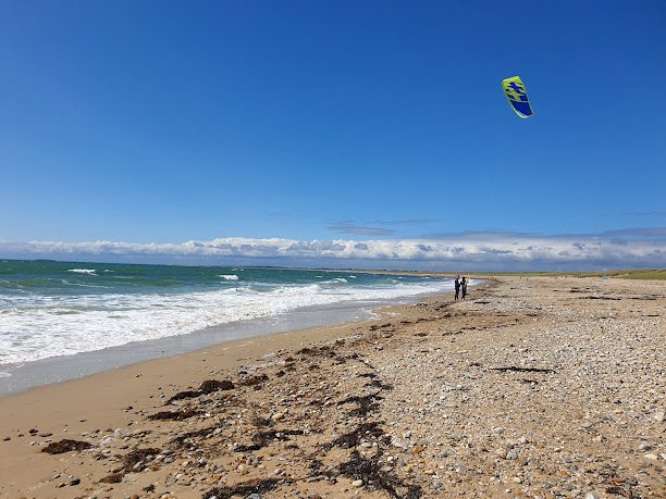 Plage de Mane Guen à Plouharnel