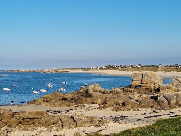 Plage de Menez Ham à FR