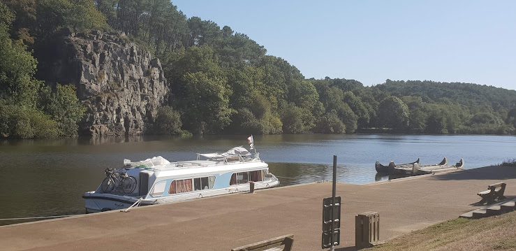 Site de l'Ile aux Pies à Saint-Vincent-sur-Oust